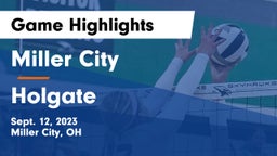 Miller City  vs Holgate  Game Highlights - Sept. 12, 2023