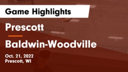 Prescott  vs Baldwin-Woodville  Game Highlights - Oct. 21, 2022