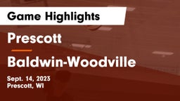 Prescott  vs Baldwin-Woodville  Game Highlights - Sept. 14, 2023