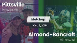 Matchup: Pittsville vs. Almond-Bancroft  2018