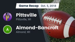 Recap: Pittsville  vs. Almond-Bancroft  2018