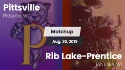 Matchup: Pittsville vs. Rib Lake-Prentice  2019