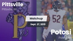 Matchup: Pittsville vs. Potosi  2019
