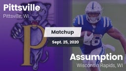 Matchup: Pittsville vs. Assumption  2020