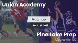 Matchup: Union Academy vs. Pine Lake Prep  2018