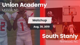 Matchup: Union Academy vs. South Stanly  2019