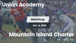 Matchup: Union Academy vs. Mountain Island Charter  2019