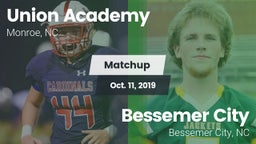 Matchup: Union Academy vs. Bessemer City  2019