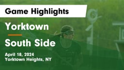 Yorktown  vs South Side  Game Highlights - April 18, 2024