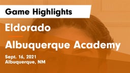 Eldorado  vs Albuquerque Academy  Game Highlights - Sept. 16, 2021