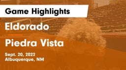 Eldorado  vs Piedra Vista  Game Highlights - Sept. 20, 2022