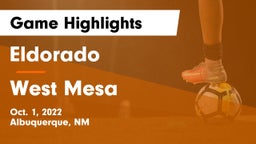 Eldorado  vs West Mesa  Game Highlights - Oct. 1, 2022