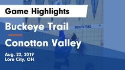 Buckeye Trail  vs Conotton Valley  Game Highlights - Aug. 22, 2019