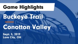 Buckeye Trail  vs Conotton Valley  Game Highlights - Sept. 5, 2019