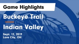 Buckeye Trail  vs Indian Valley  Game Highlights - Sept. 12, 2019