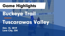 Buckeye Trail  vs Tuscarawas Valley  Game Highlights - Oct. 15, 2019