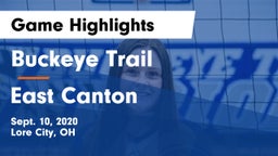 Buckeye Trail  vs East Canton Game Highlights - Sept. 10, 2020