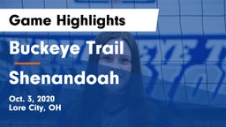Buckeye Trail  vs Shenandoah  Game Highlights - Oct. 3, 2020