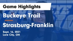 Buckeye Trail  vs Strasburg-Franklin  Game Highlights - Sept. 16, 2021