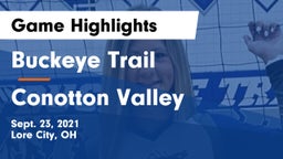 Buckeye Trail  vs Conotton Valley  Game Highlights - Sept. 23, 2021