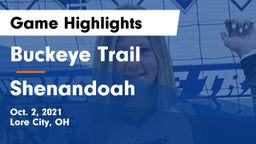 Buckeye Trail  vs Shenandoah  Game Highlights - Oct. 2, 2021