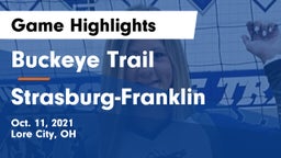 Buckeye Trail  vs Strasburg-Franklin  Game Highlights - Oct. 11, 2021