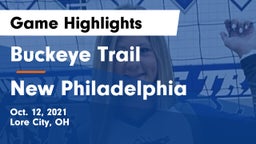 Buckeye Trail  vs New Philadelphia  Game Highlights - Oct. 12, 2021