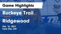 Buckeye Trail  vs Ridgewood  Game Highlights - Oct. 16, 2021