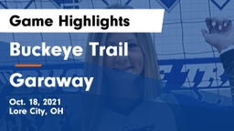 Buckeye Trail  vs Garaway  Game Highlights - Oct. 18, 2021