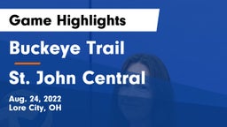 Buckeye Trail  vs St. John Central Game Highlights - Aug. 24, 2022