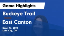 Buckeye Trail  vs East Canton  Game Highlights - Sept. 13, 2022