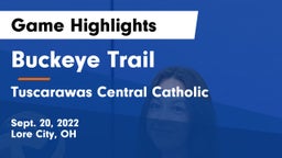 Buckeye Trail  vs Tuscarawas Central Catholic  Game Highlights - Sept. 20, 2022