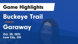 Buckeye Trail  vs Garaway  Game Highlights - Oct. 20, 2022