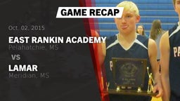 Recap: East Rankin Academy  vs. Lamar  2015