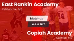 Matchup: East Rankin Academy vs. Copiah Academy  2016