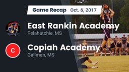 Recap: East Rankin Academy  vs. Copiah Academy  2017