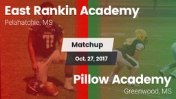 Matchup: East Rankin Academy vs. Pillow Academy 2017