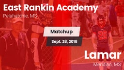 Matchup: East Rankin Academy vs. Lamar  2018