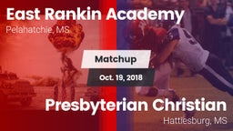Matchup: East Rankin Academy vs. Presbyterian Christian  2018