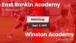 Matchup: East Rankin Academy vs. Winston Academy  2019