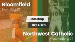 Matchup: Bloomfield vs. Northwest Catholic  2016