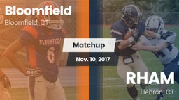 Matchup: Bloomfield vs. RHAM  2017