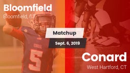 Matchup: Bloomfield vs. Conard  2019