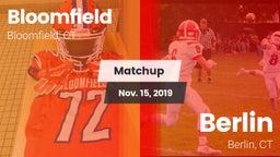 Matchup: Bloomfield vs. Berlin  2019