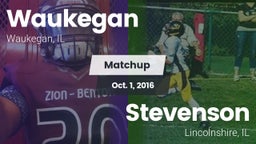 Matchup: Waukegan vs. Stevenson  2016