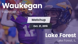 Matchup: Waukegan vs. Lake Forest  2016
