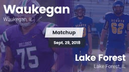 Matchup: Waukegan vs. Lake Forest  2018