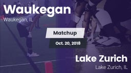 Matchup: Waukegan vs. Lake Zurich  2018