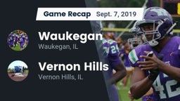 Recap: Waukegan  vs. Vernon Hills  2019