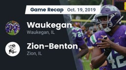 Recap: Waukegan  vs. Zion-Benton  2019